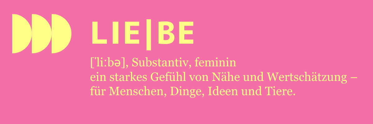 Liebe Banner