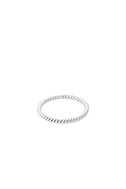 Ring Twisted SILBER