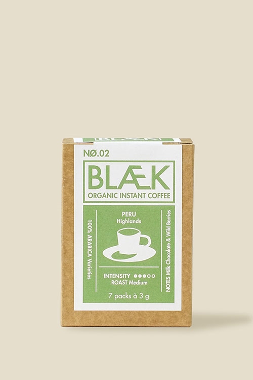 Organic Instant Coffee 7 x 3 g No2