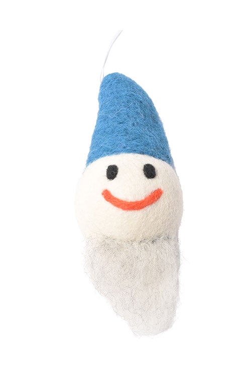 H�nger Smiley Santa Beard PETROL