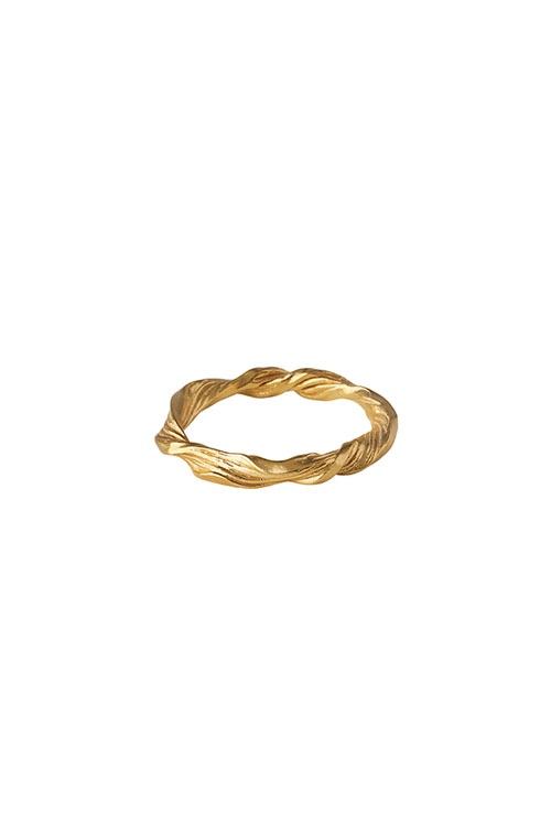 Ring Dancing Wave GOLD