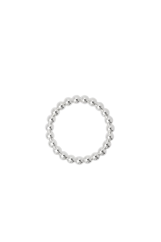 Ring Color Ball SILBER