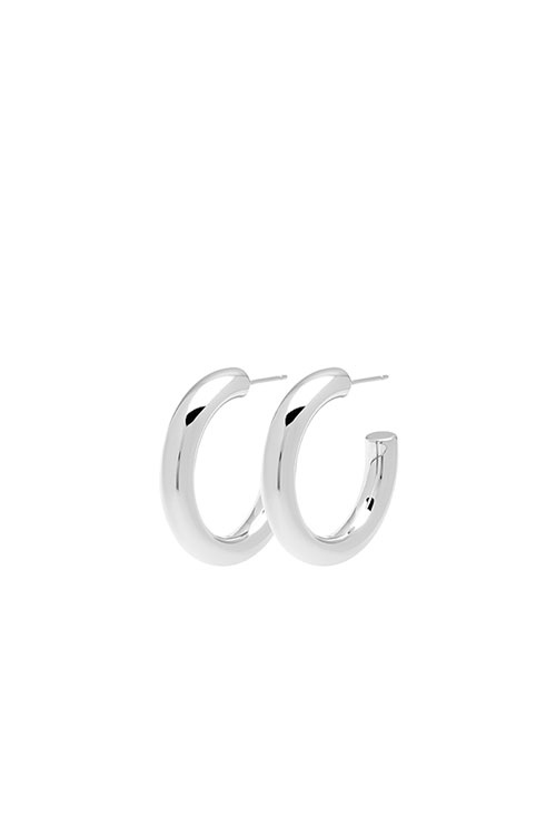Creolen Chunky Medium SILBER