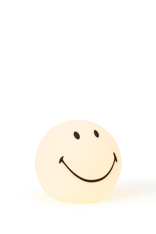 Nachtlicht SMILEY BLACK WHITE