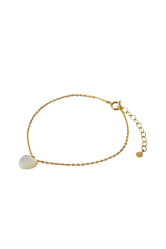Armband Ocean Heart16-19cm GOLD