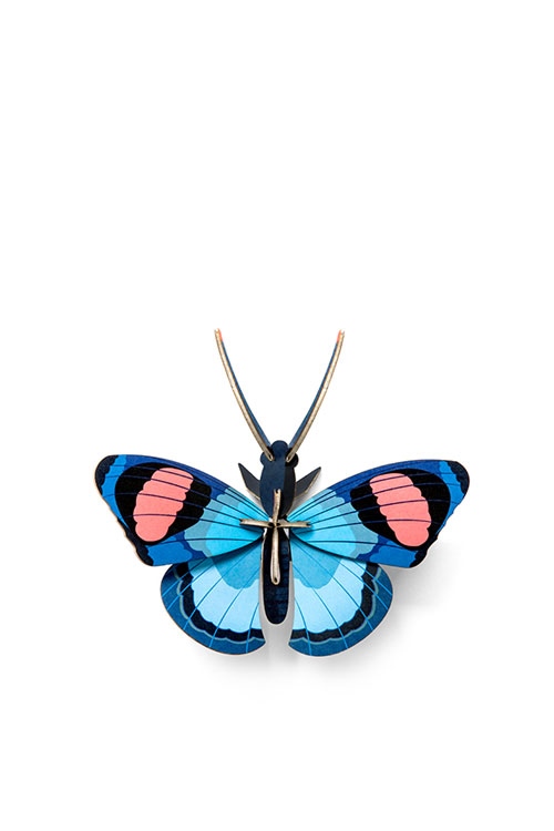 Wanddeko 3D klein PEACOCK BUTTERFLY