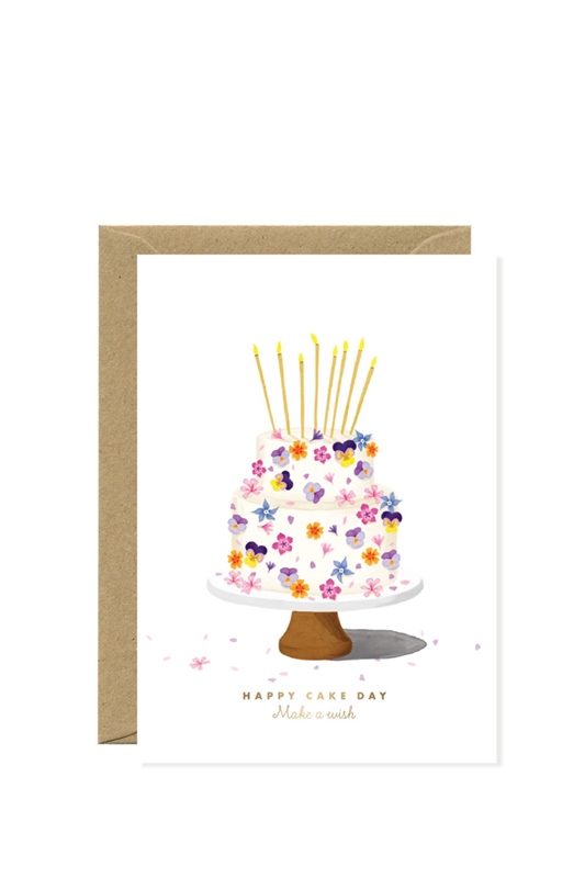 Klappkarte FLOWER CAKE