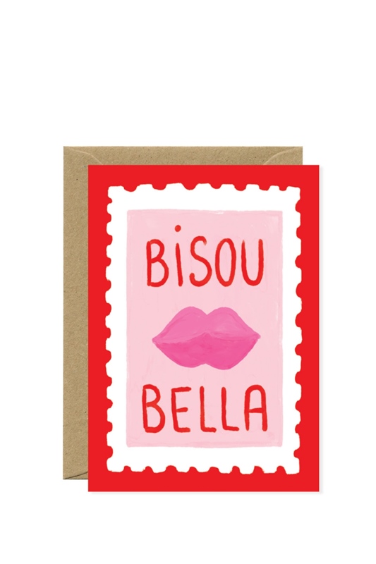 Klappkarte BISOUS BELLA