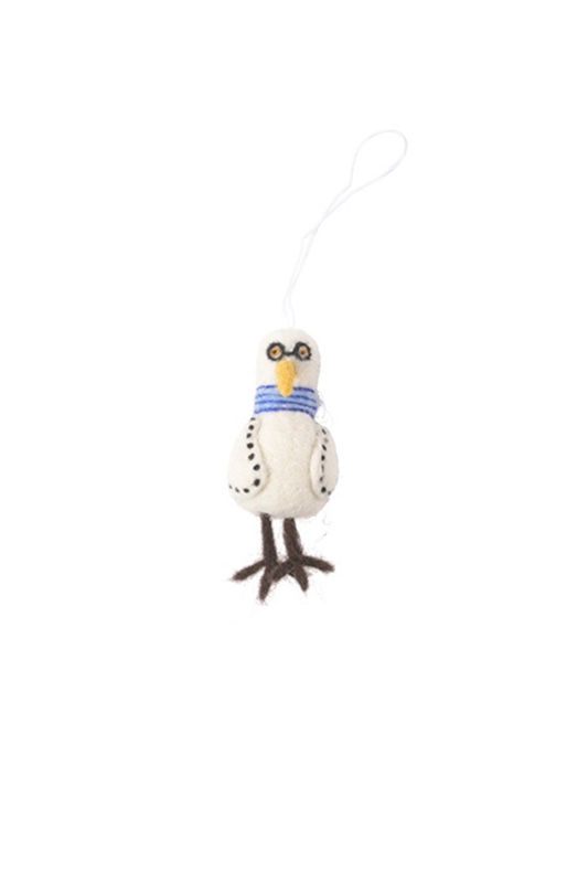 Hnger Wolle Funky Birds WHITE