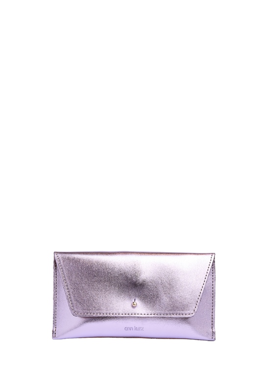 Money Purse AK003 Leder METALLIC