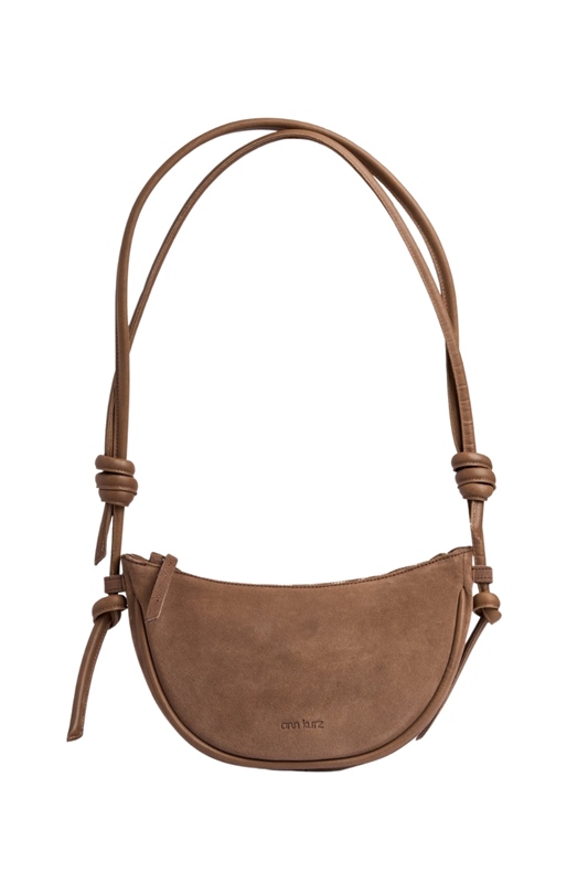 Mini Half Moon Shoulder Bag AK027 Leder MIX