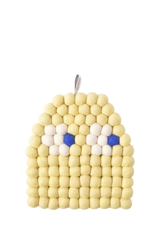 Untersetzer Wolle Spooky LEMON
