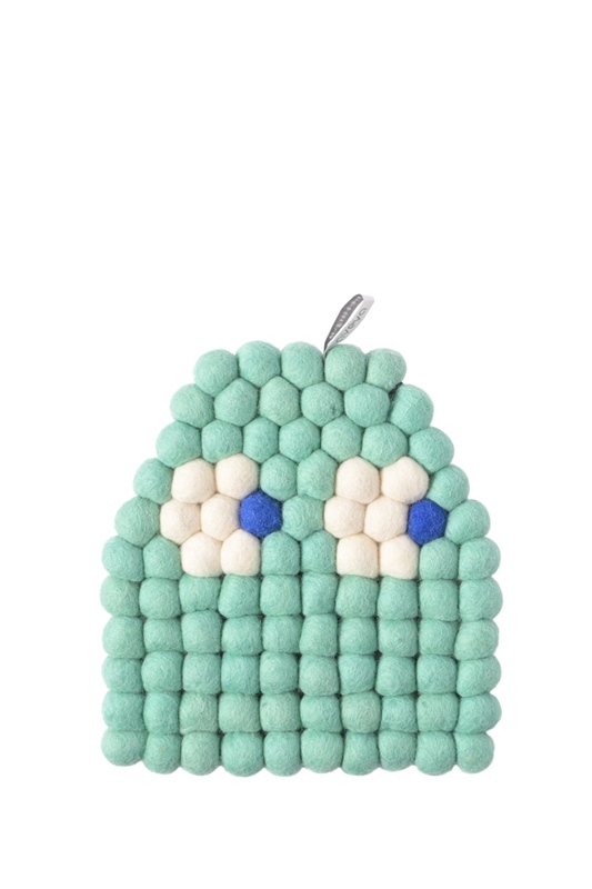 Untersetzer Wolle Spooky SPRING GREEN