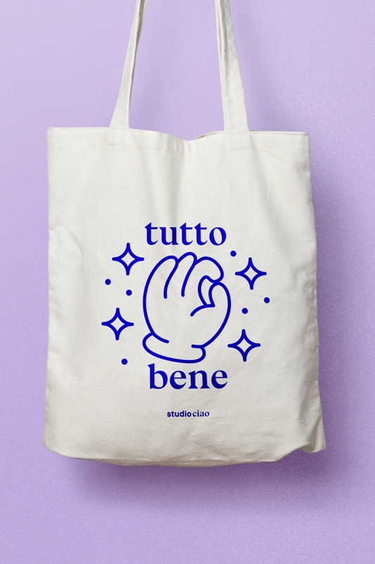 Jutebeutel TUTTO BENE