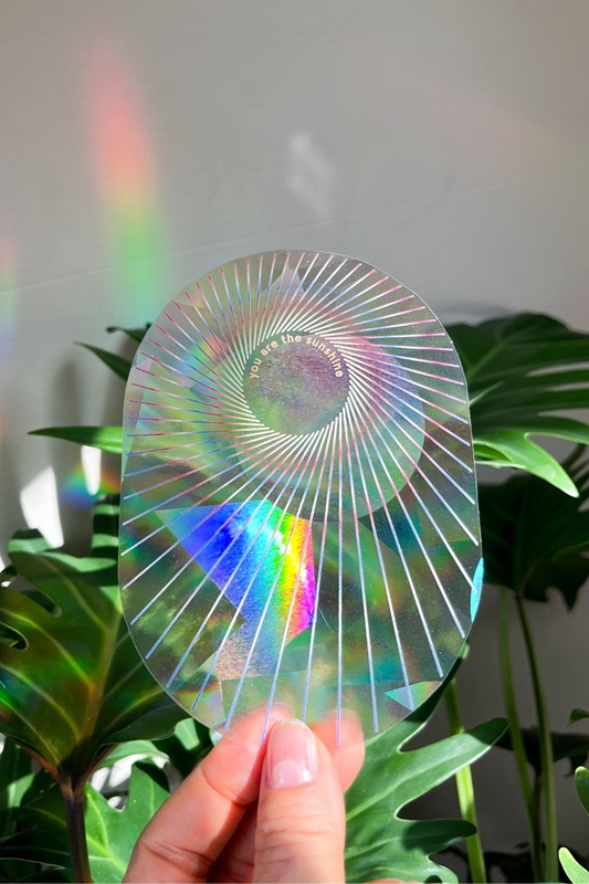 Fenstersticker Regenbogen SUNSHINE