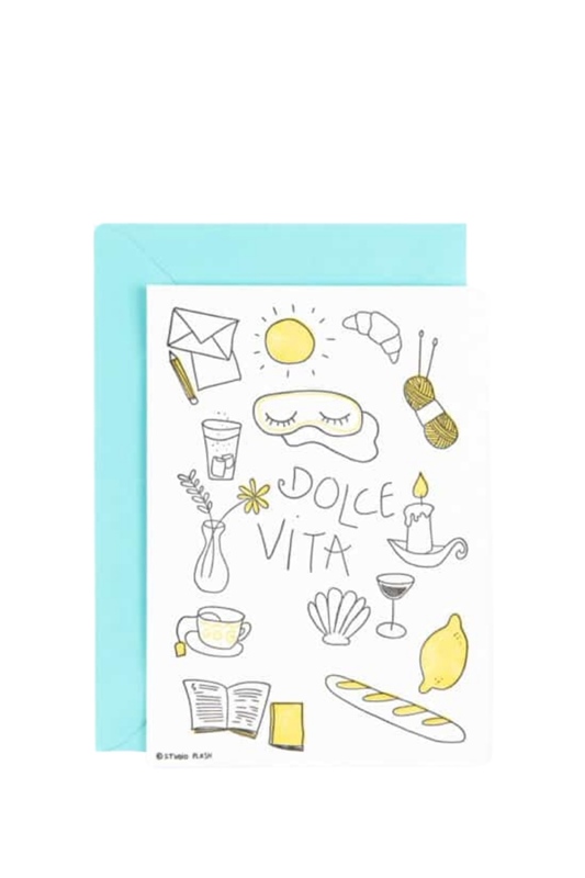 Karte mit Umschlag DOLCE VITA