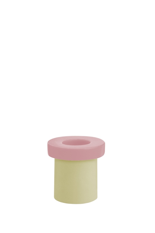 Kerzenhalter Pippo LIME/ROSA