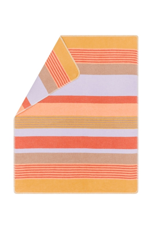 Babydecke Juwel 70x90cm MULTICOLOR STREIFEN GOLD