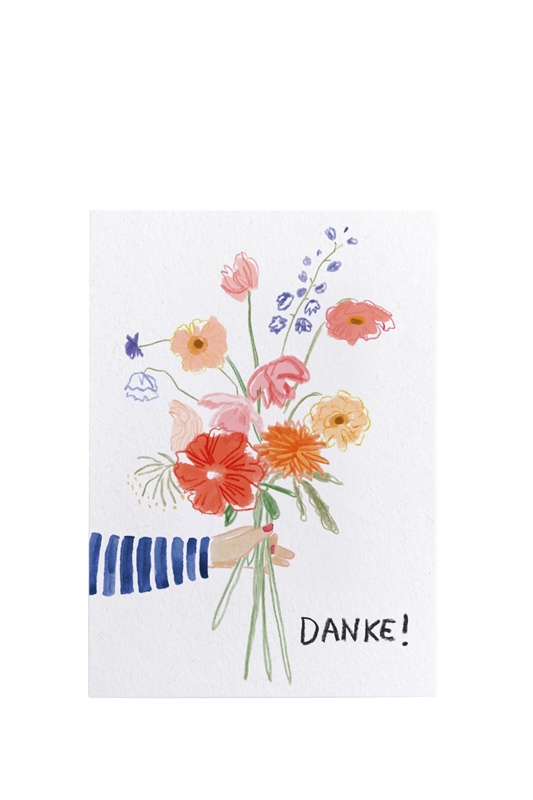 Postkarte DANKE