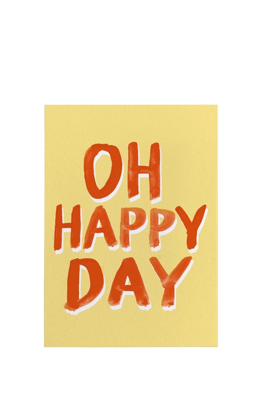 Postkarte OH HAPPY DAY