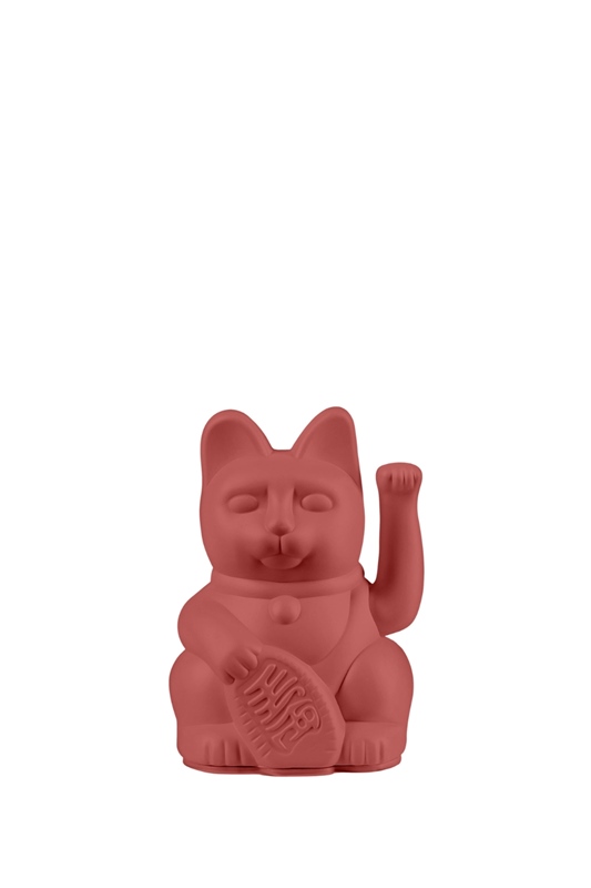 Winkekatze Mini Lucky Cat BERRY RED