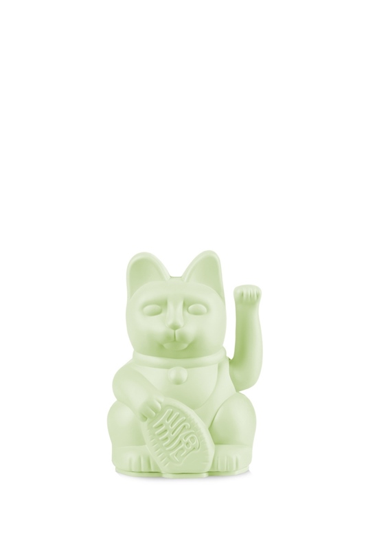 Winkekatze Mini Lucky Cat LIGHT GREEN