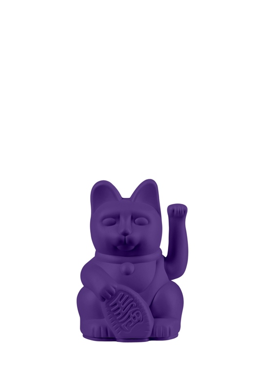 Winkekatze Mini Lucky Cat VIOLET