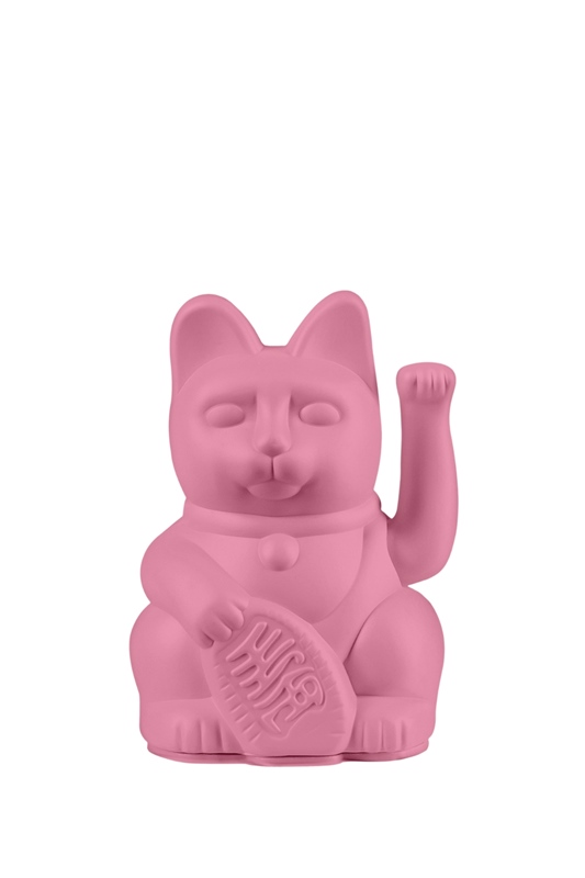 Winkekatze Lucky Cat HOT PINK