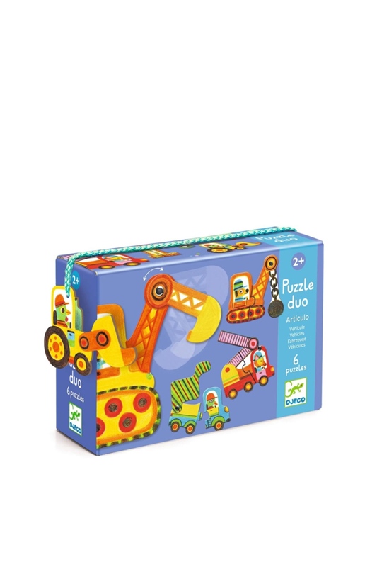 Djeco Puzzle Duo FAHRZEUGE