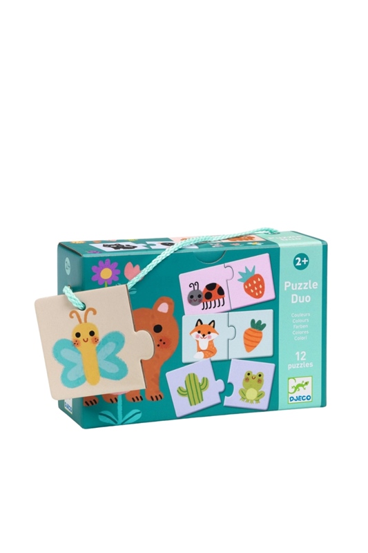 Djeco Puzzle Duo FARBEN