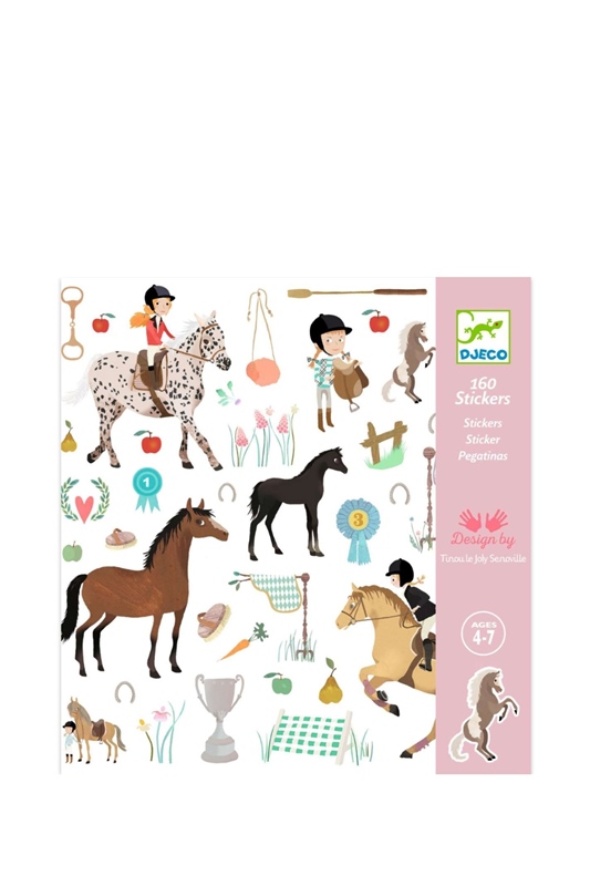 Djeco Sticker PFERDE