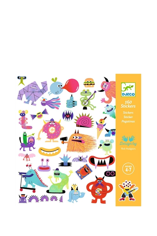 Djeco Sticker MONSTER