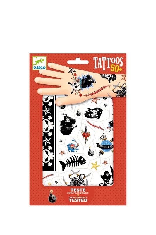 Djeco Tattoos PIRATEN