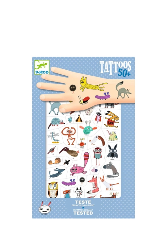 Djeco Tattoos KLEINE KREATUREN