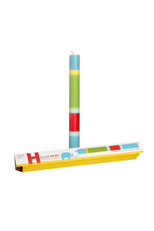 Kerze HELLO BABY