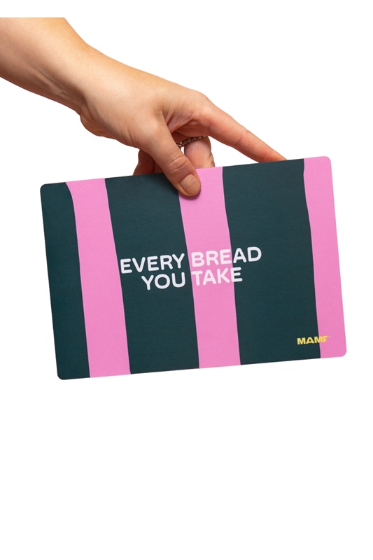 Frhstcksbrettchen EVERY BREAD YOU TAKE