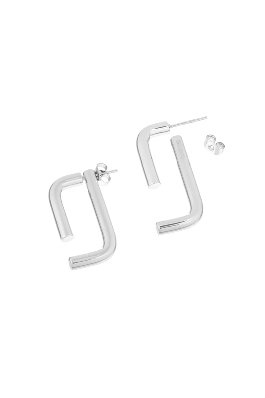 Ohrring Linked SILBER