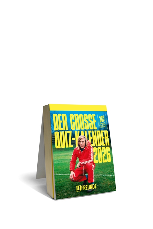 11FREUNDE Quiz Kalender 2026