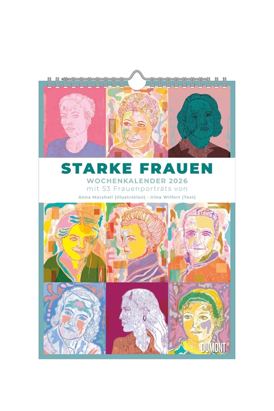 Starke Frauen 2026 - Wochenkalender