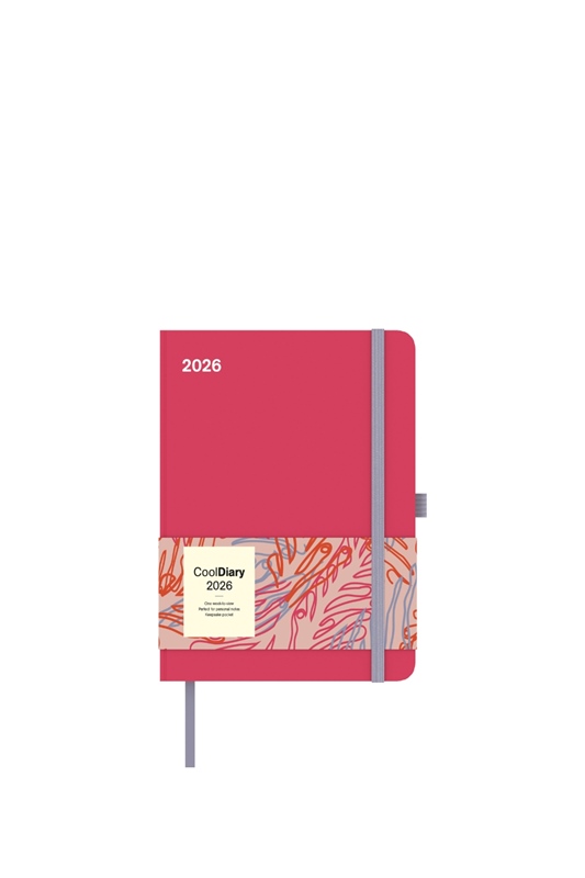 Sunset Coral 2026 - Diary - Buchkalender 16x22