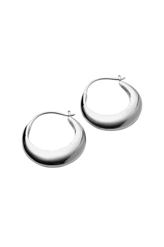 Ohrringe Large Atlas 26mm SILBER