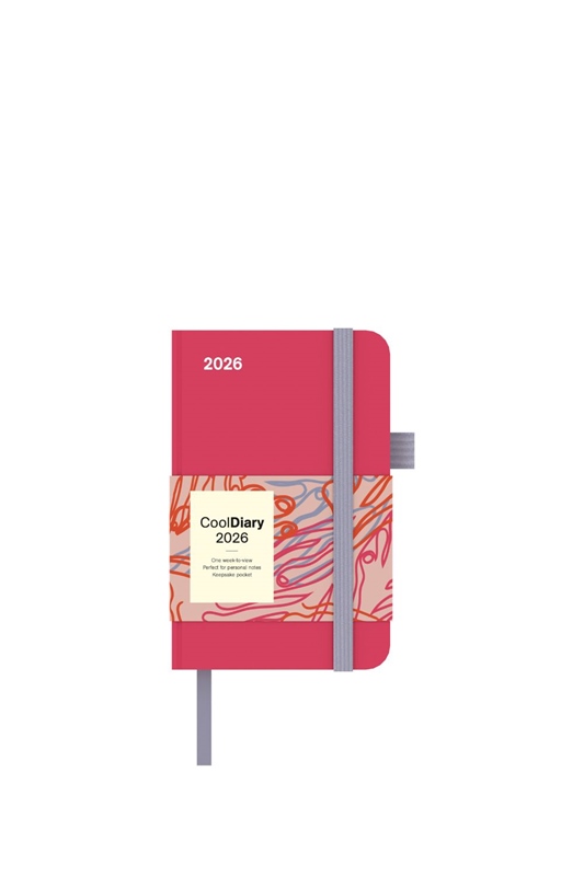 Sunset Coral 2026 - Diary - Buchkalender 9x14