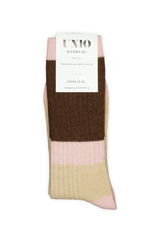 Socken CALM brown rose toast