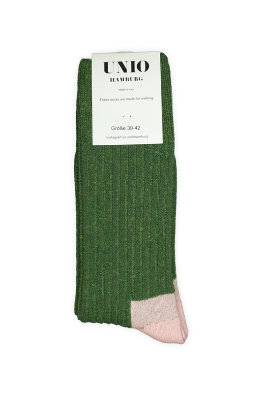 Socken CITY green rose