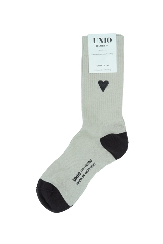 Socken LOVE silver black