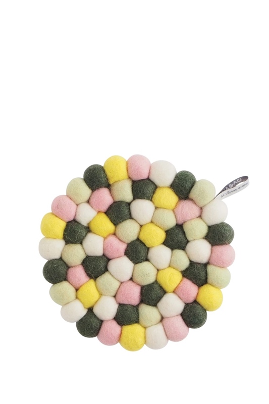 Untersetzer Wolle Rund BOTANIQUE