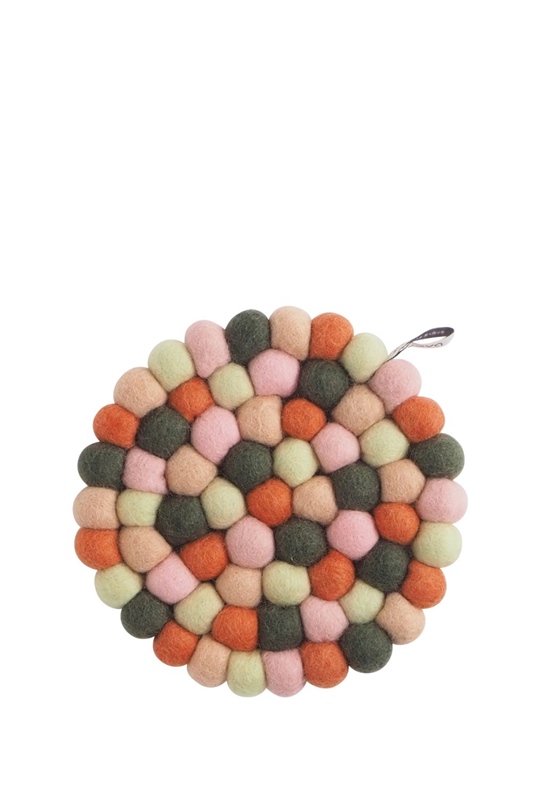 Untersetzer Wolle Rund FOREST