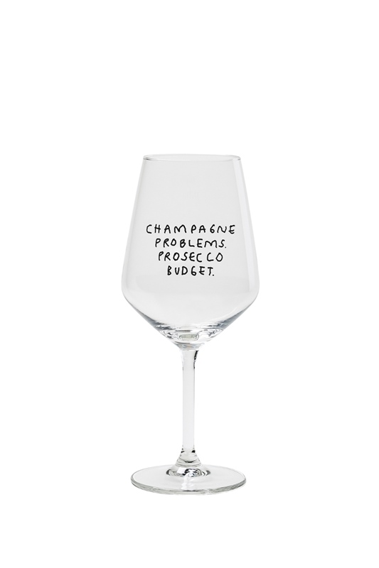 Weinglas CHAMPAGNER PROBLEMS