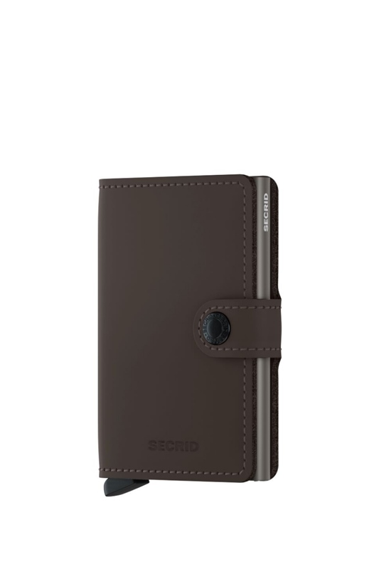 Mini Wallet Matte TRUFFLE