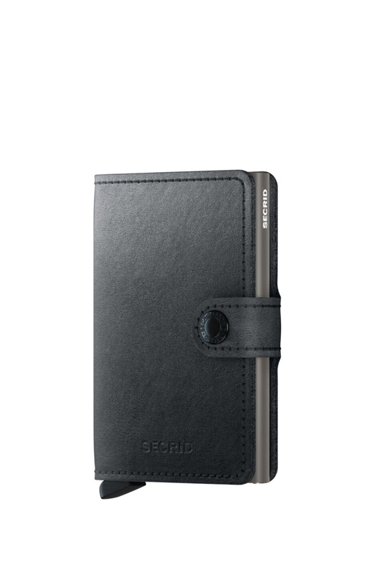 Mini Wallet MIRUM Plant-Based BLACK